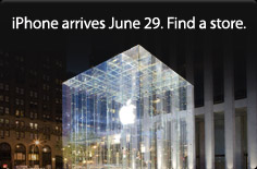 iPhone arrives June 29. Find a store.